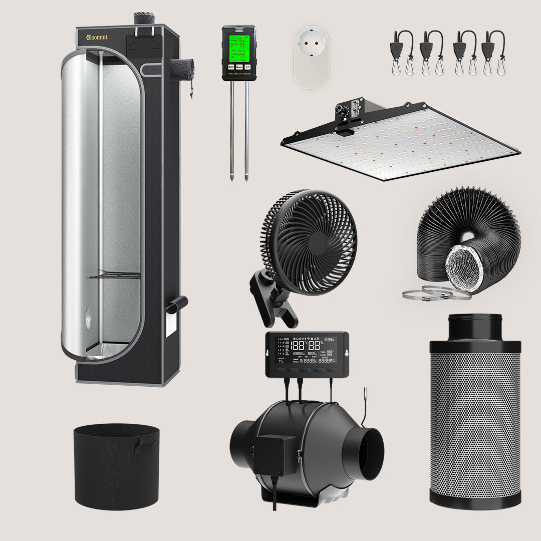 Bloomint Growzelt Komplettset 2.0 - 40 x 40 x 160 cm