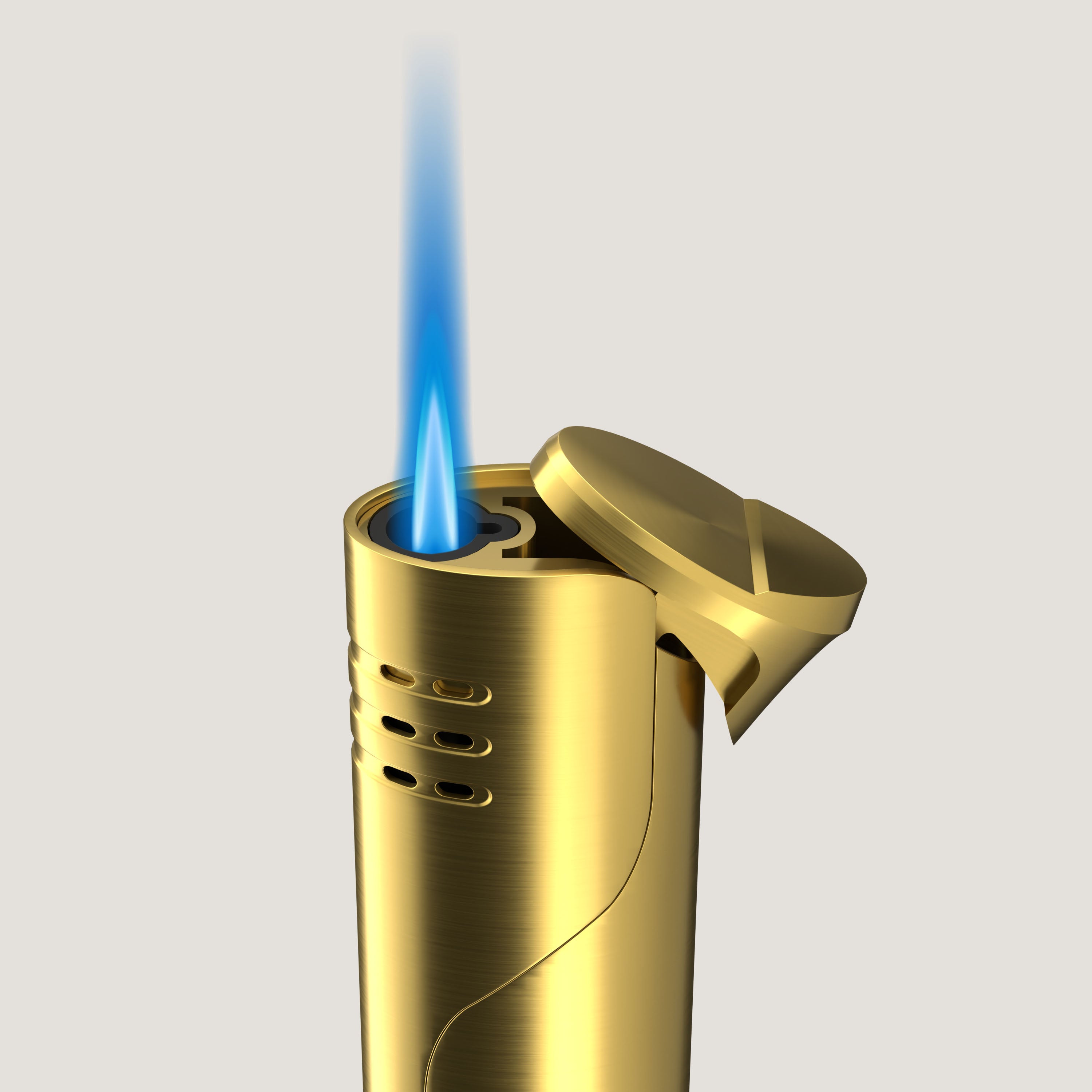 Bloomint Sturmfeuerzeug Titanium Gold