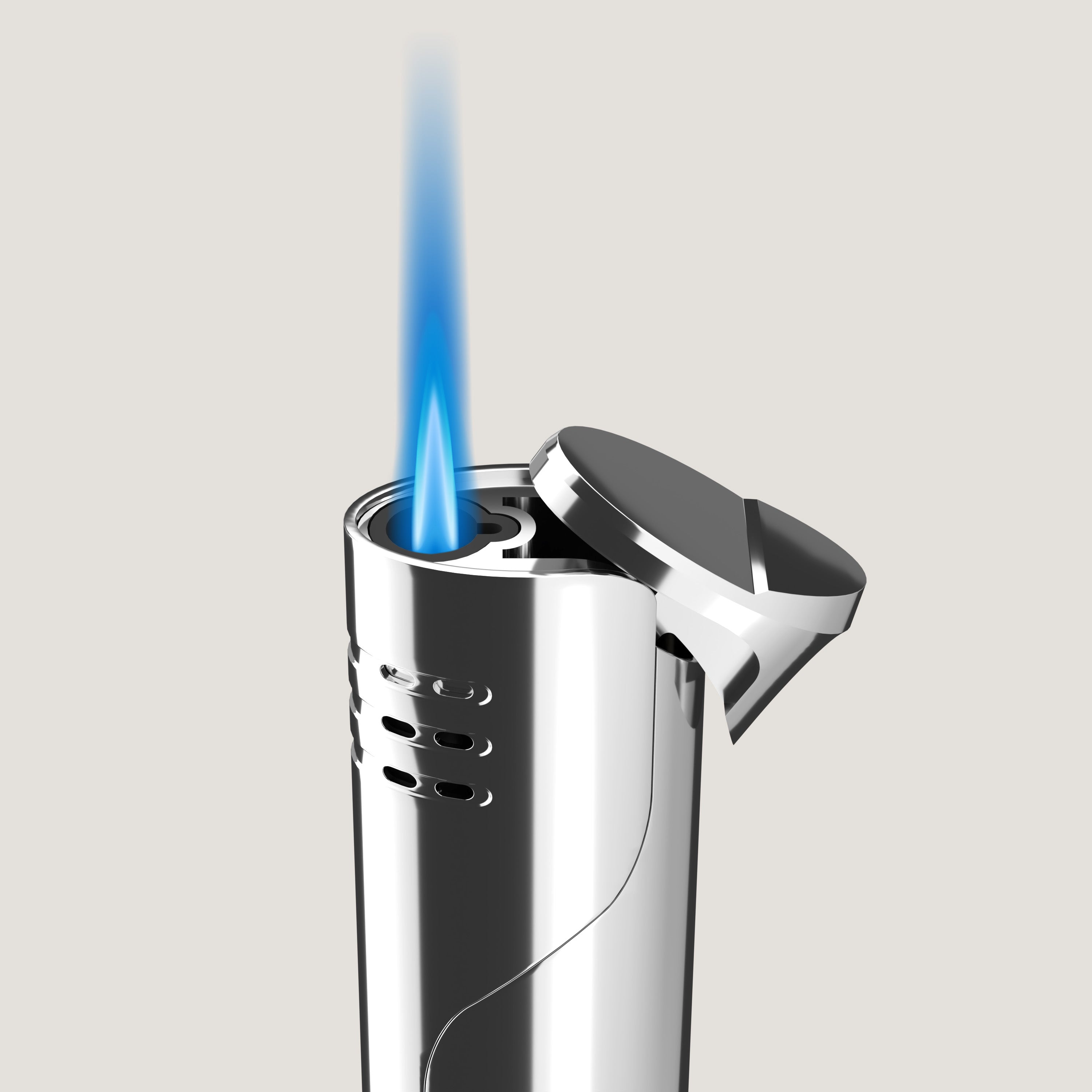 Bloomint Sturmfeuerzeug Farbe: Silber