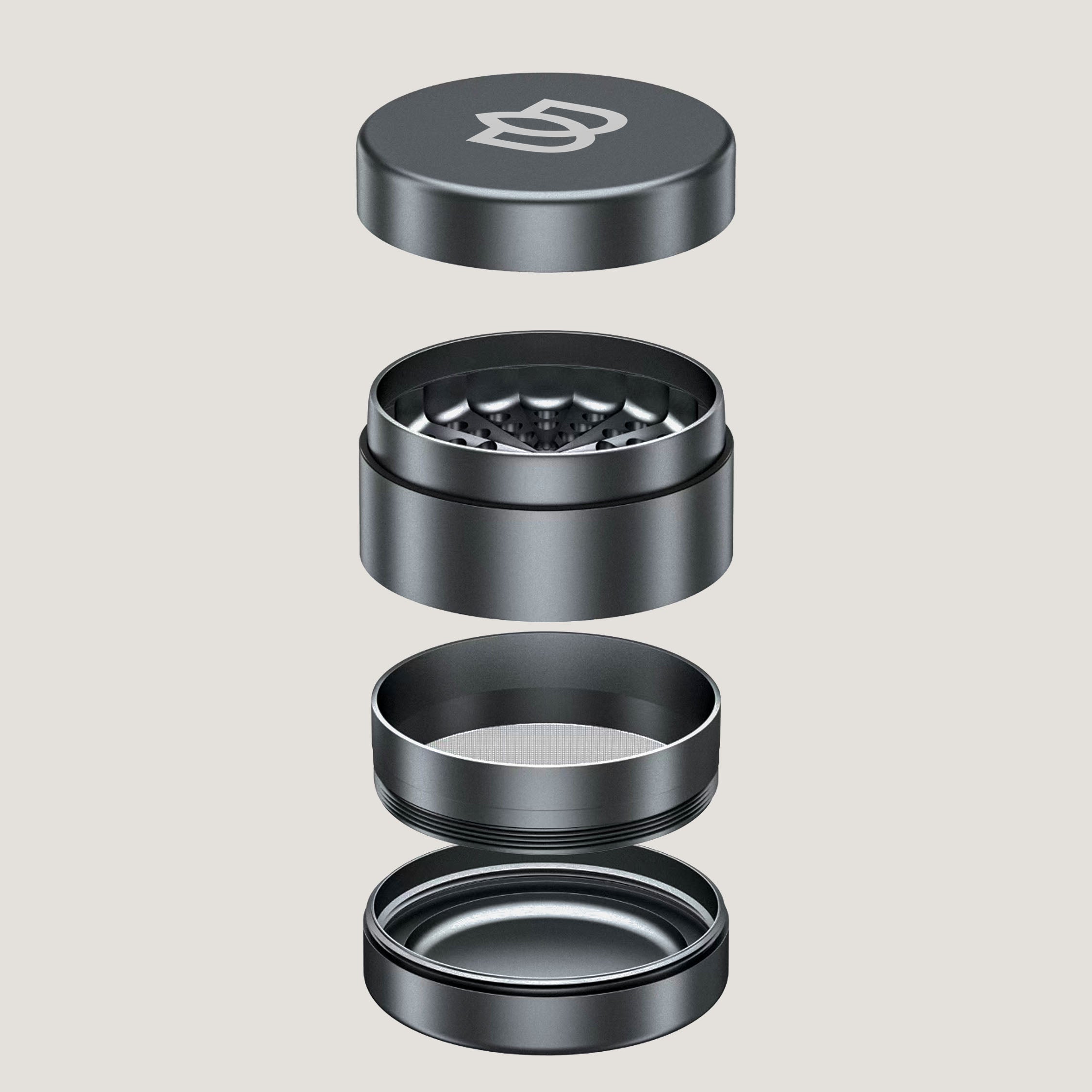 Bloomint Apollo Grinder 2.0, Grau, 63 mm