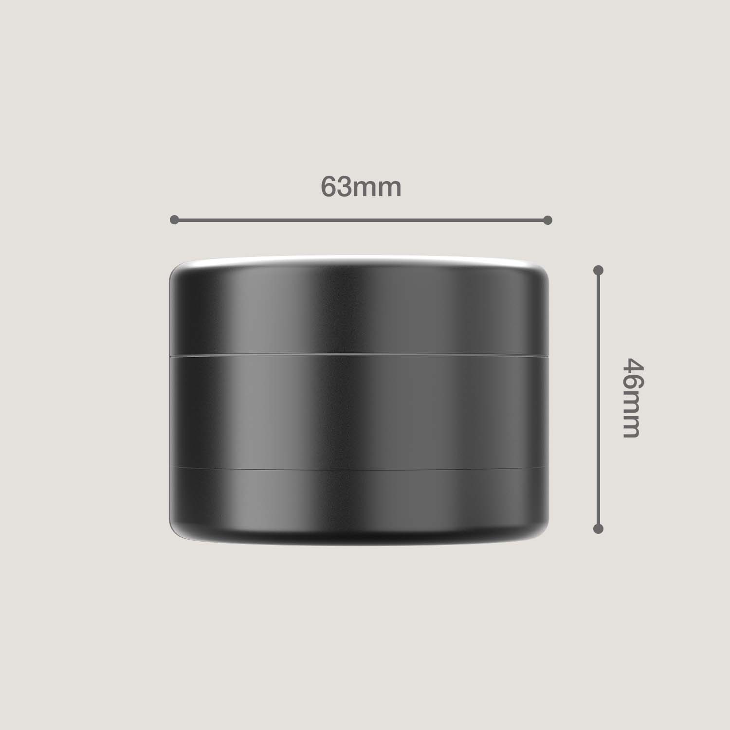 Bloomint Apollo Grinder 2.0, Grau, 63 mm