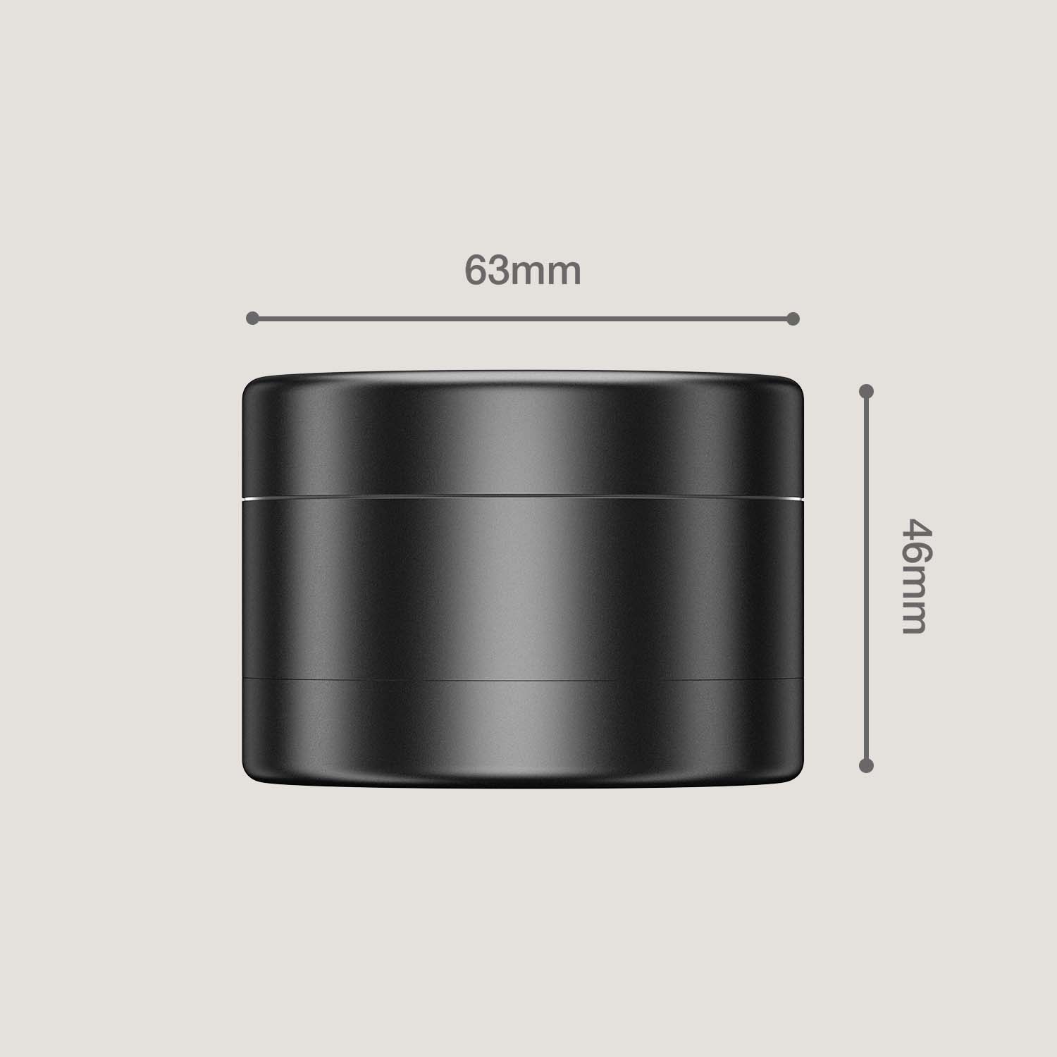 Bloomint Apollo Grinder 2.0, Schwarz, 63 mm