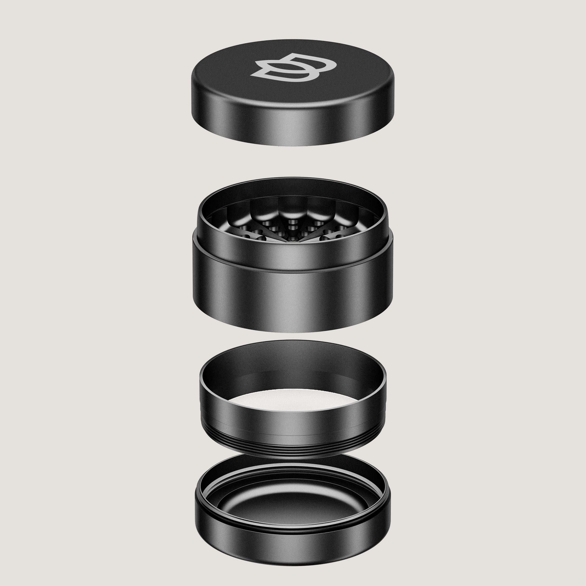 Bloomint Apollo Grinder 2.0, Schwarz, 63 mm