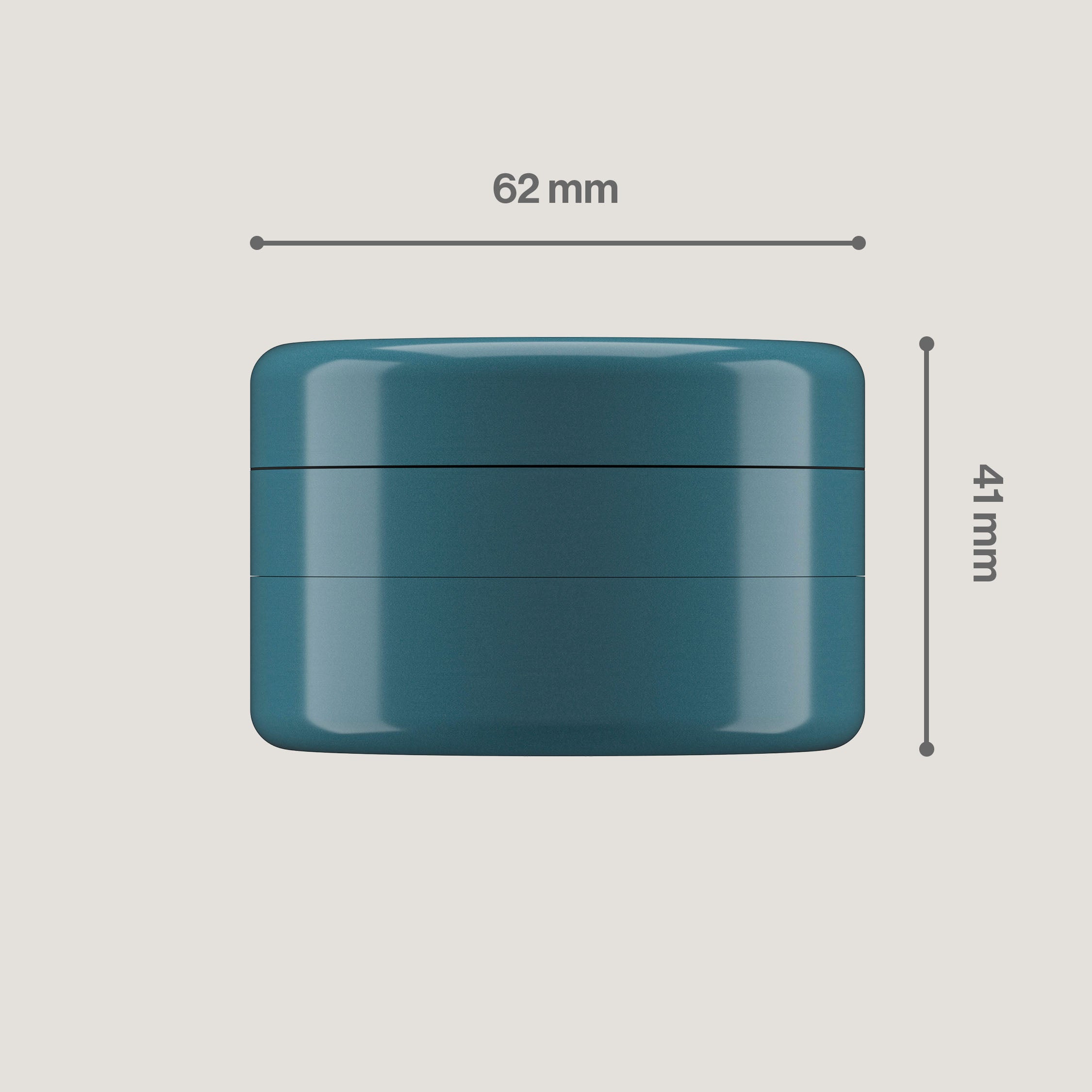 Bloomint Ultra Keramik Grinder, Grün, 63 mm