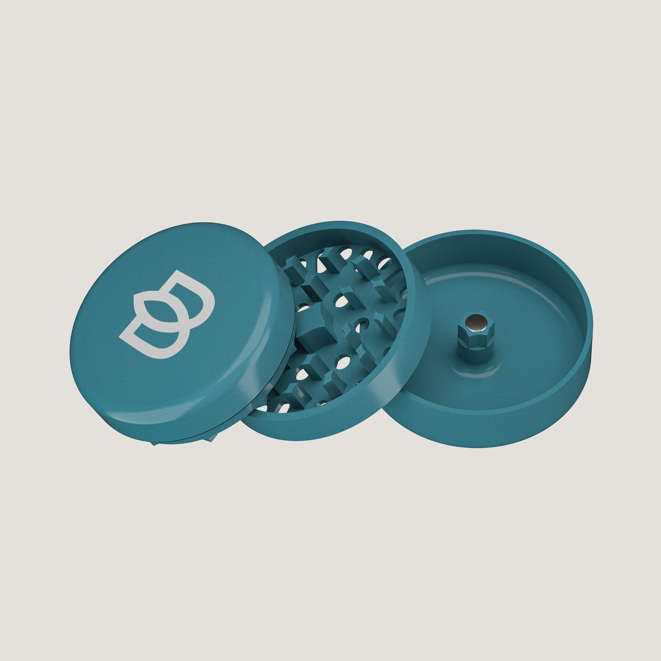 Bloomint Ultra Keramik Grinder, Grün, 63 mm