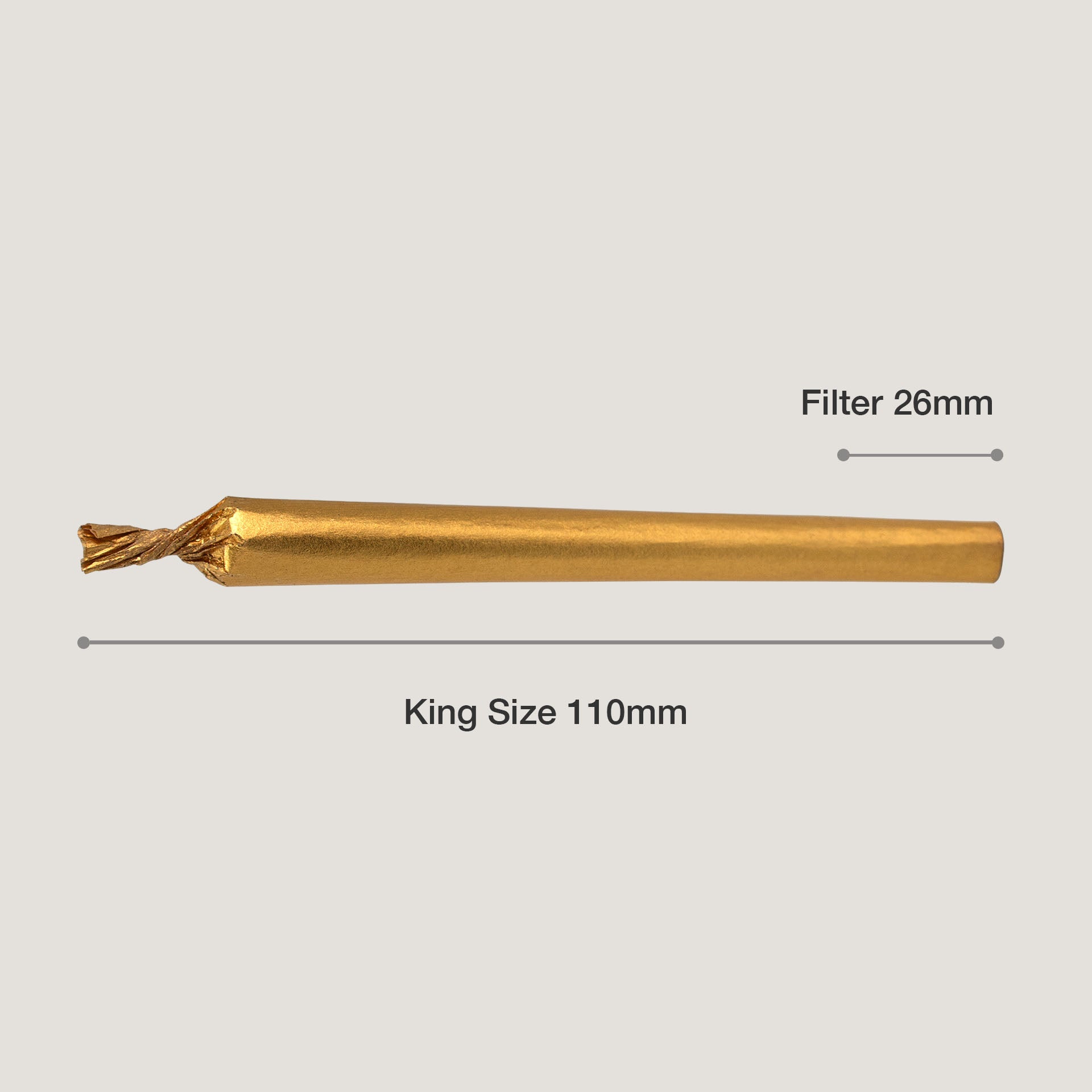 Bloomint 24 Karat Gold Cone