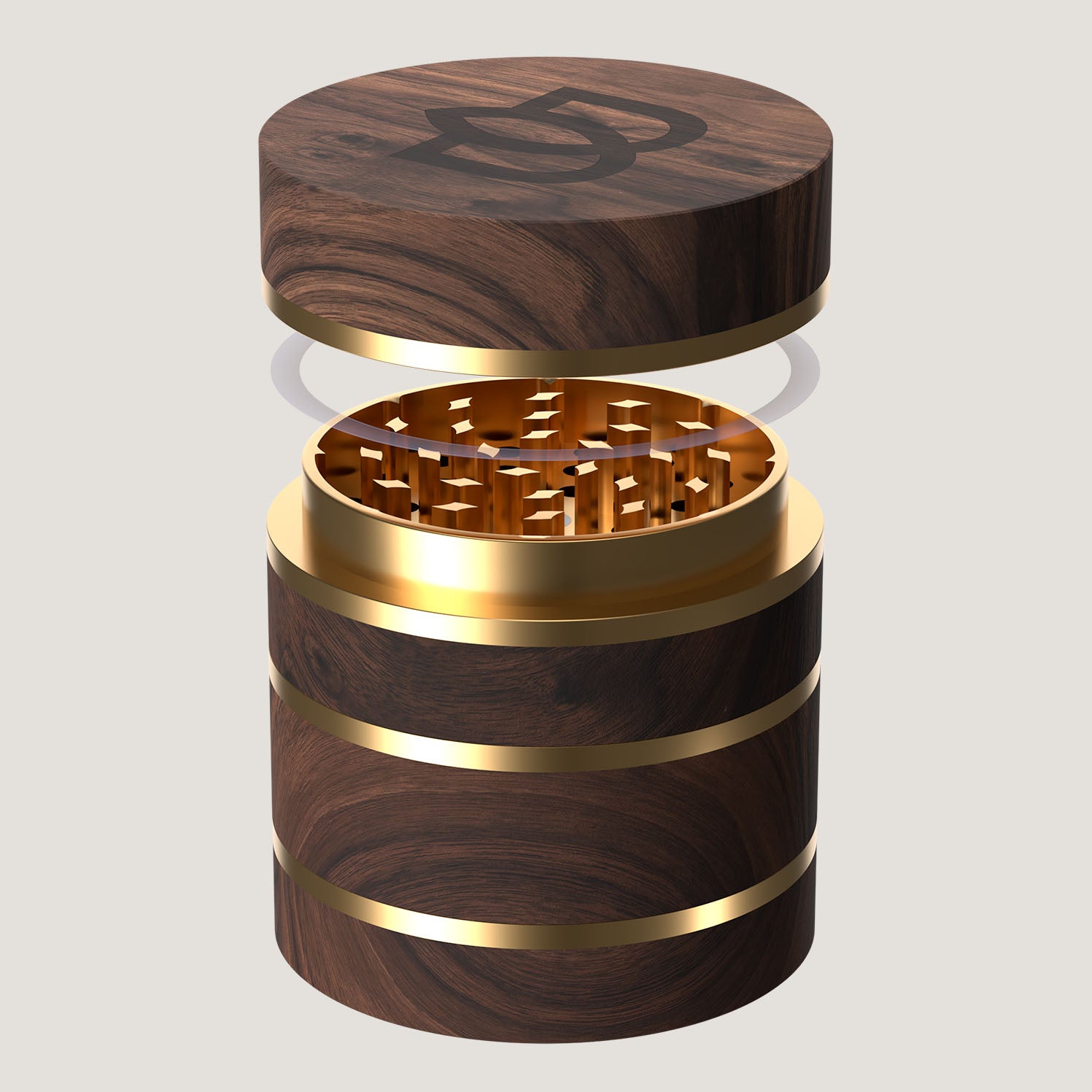 Bloomint Grinder Walnussholz 63 mm