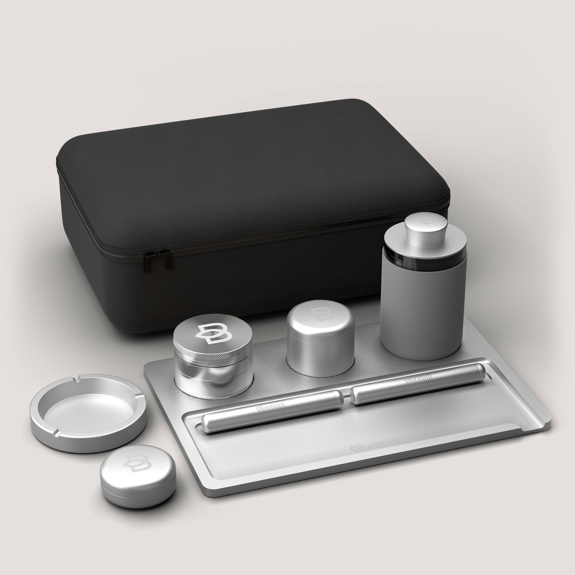Bloomint Grinder Set Silber