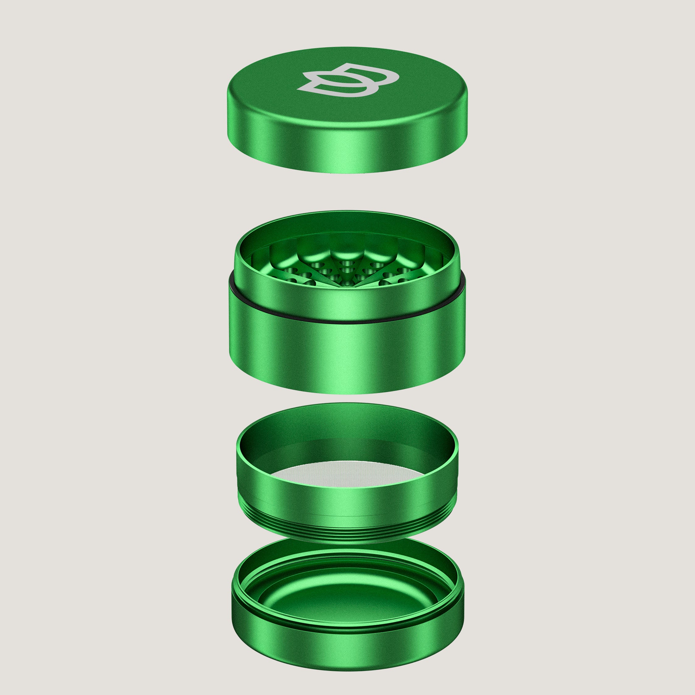 Bloomint Apollo Grinder 2.0, Grün, 63 mm