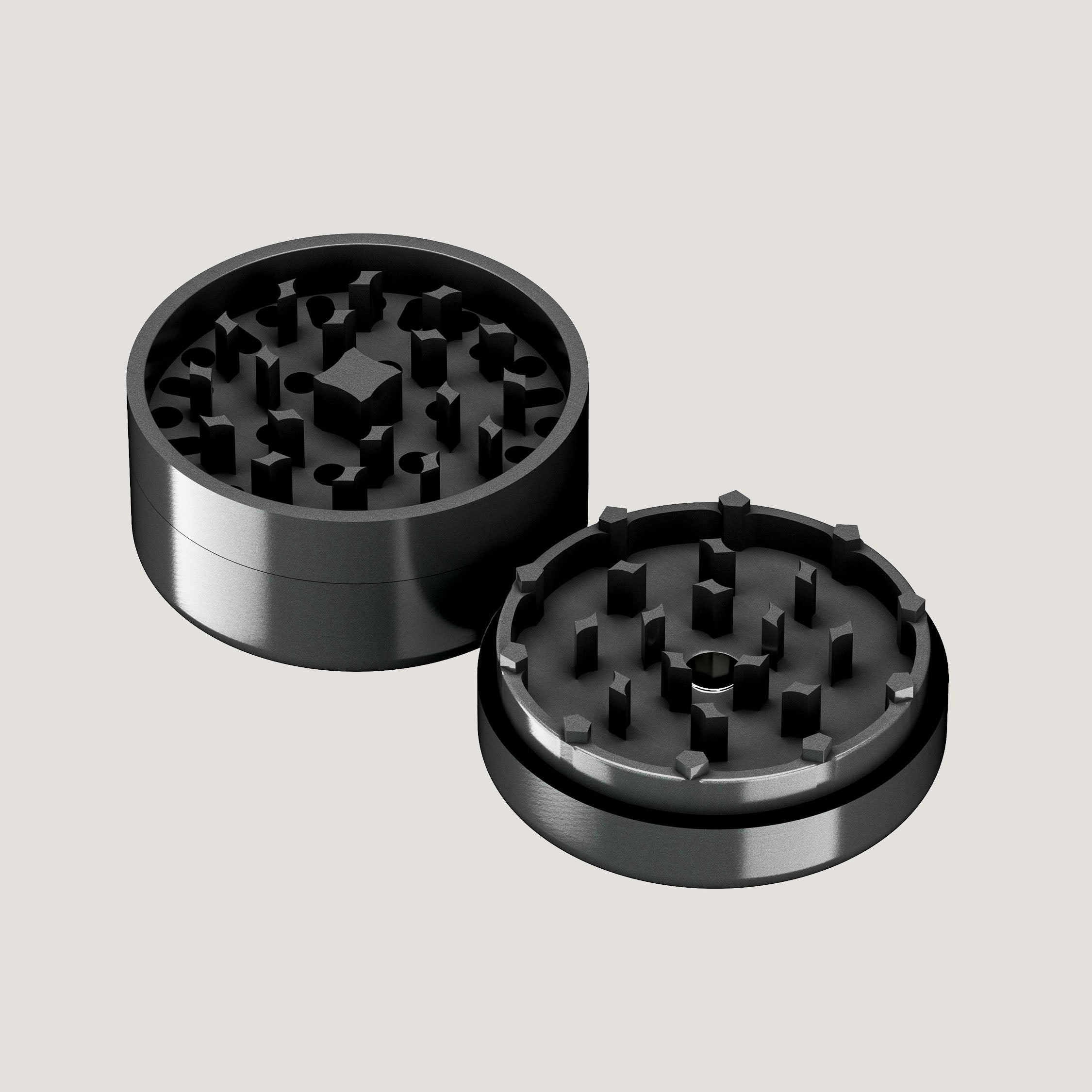 Bloomint Ultra Keramik Grinder, Schwarz, 63 mm